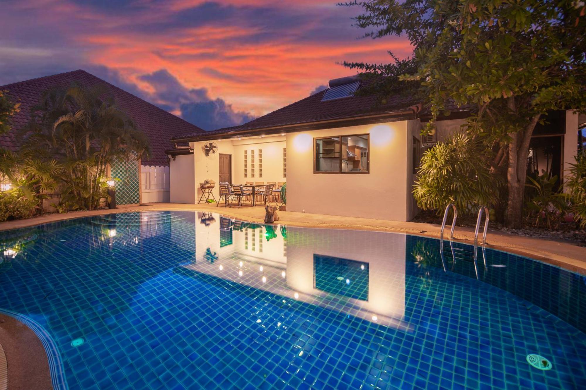 Baan Leelawadee - Luxury Villa with Private Pool Nong Prue Exterior foto